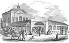 Market [Town Hall in background]: Bonner 1831